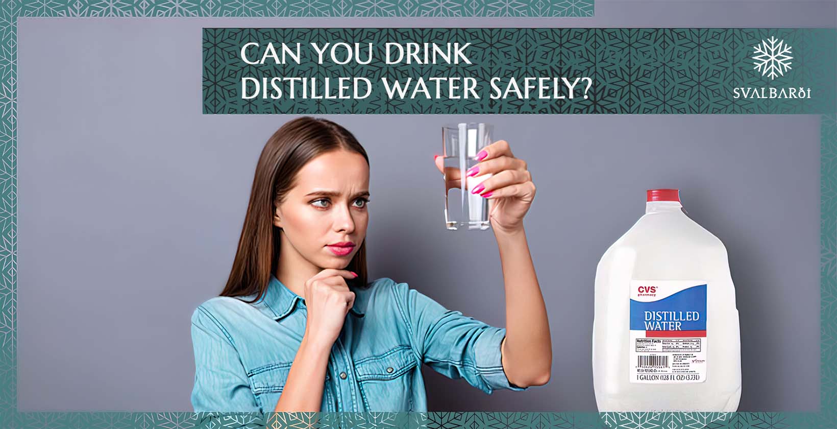 Drinking Distilled Water