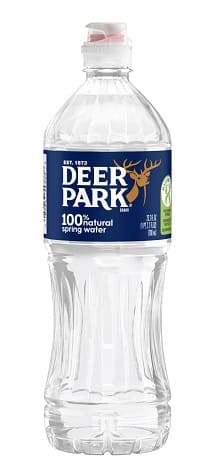 Bottle of Deer Park Water