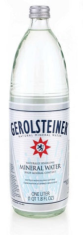 Bottle of Gerolsteiner Water