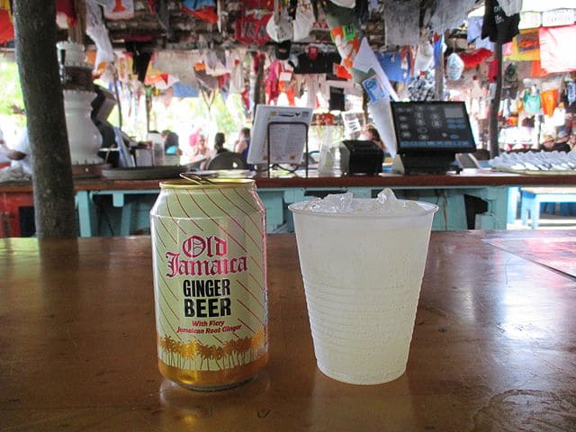Old Jamaica Ginger Beer at a Bar