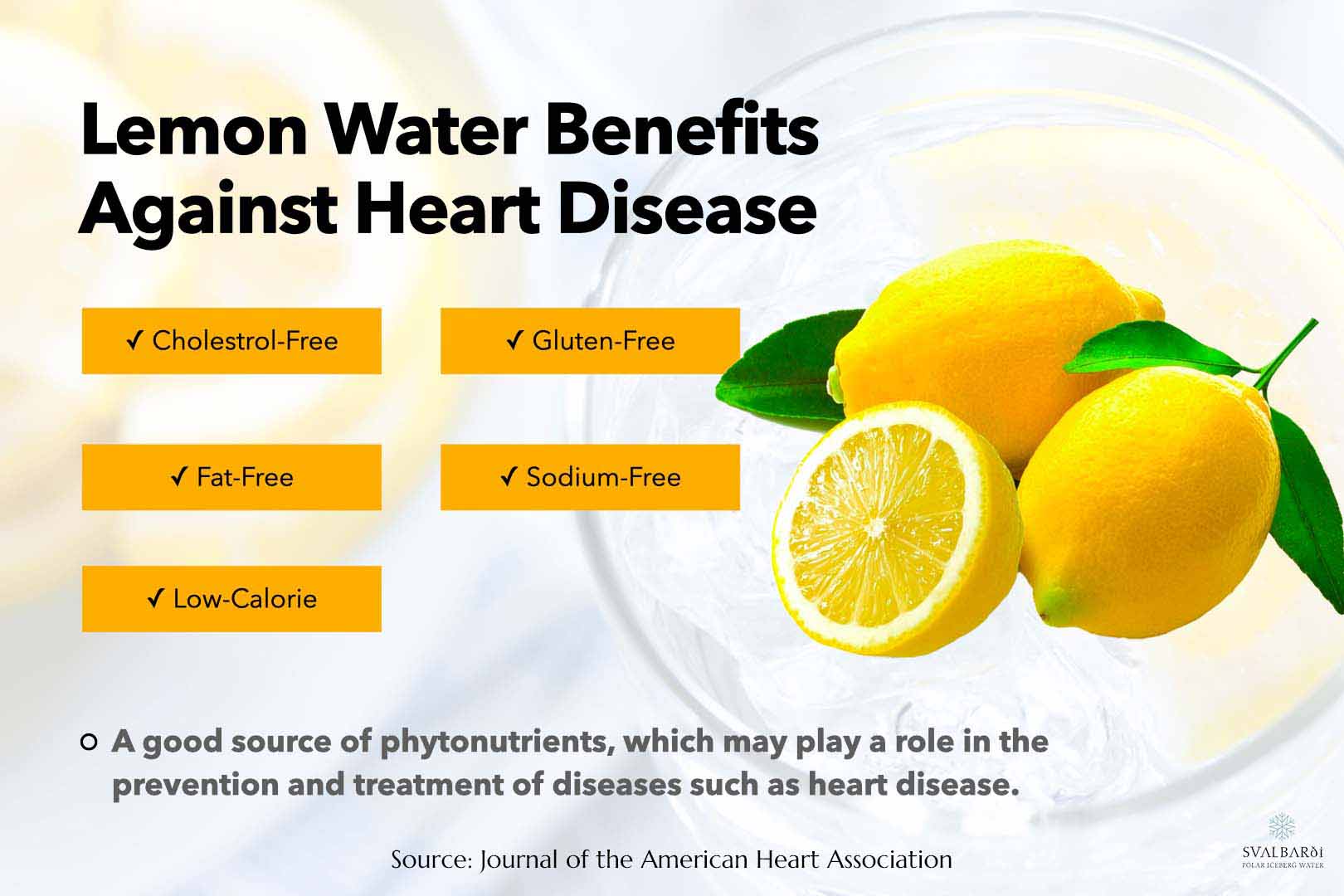 Benefits of Lemon Water Against Heart Disease