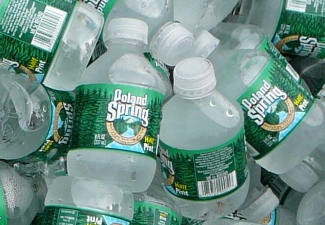 Poland Spring Mini Water Bottles | 8 oz Bottled Water | Pack of 16 | in The  Award Box