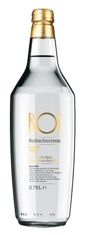 Bottle of ROI Water