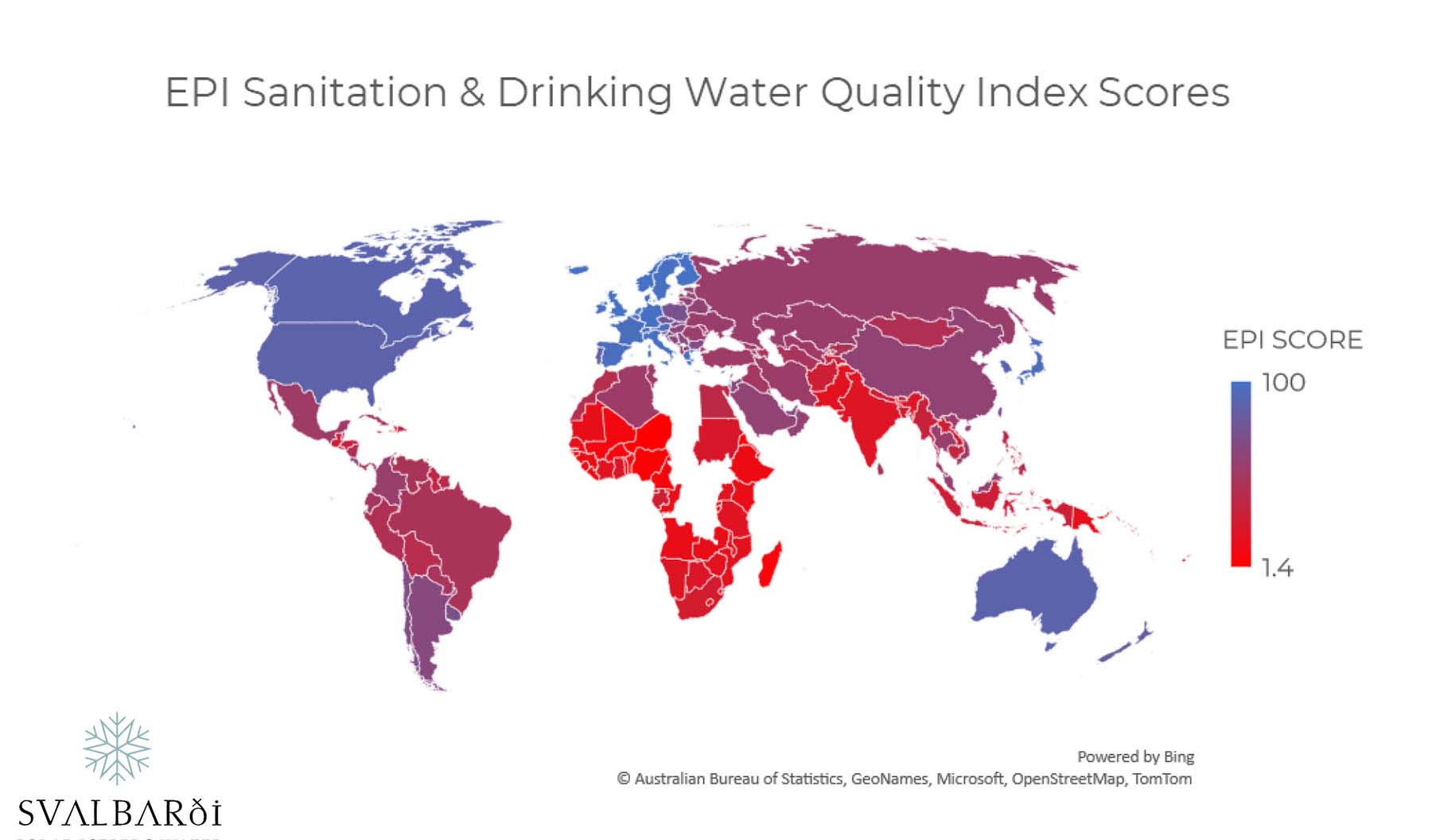 EPI Drinking Water and Sanitation Quality Scores