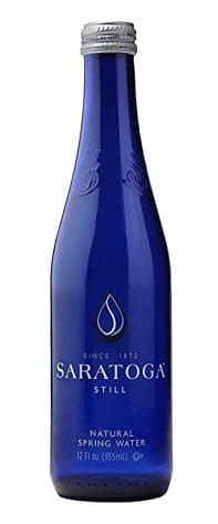 Bottle of Saratoga Spring Water