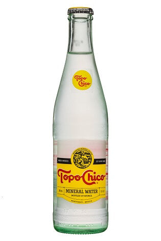 Bottle of Topo Chico Water