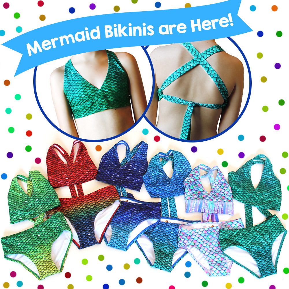 mermaid bikinis to match your mermaid tail