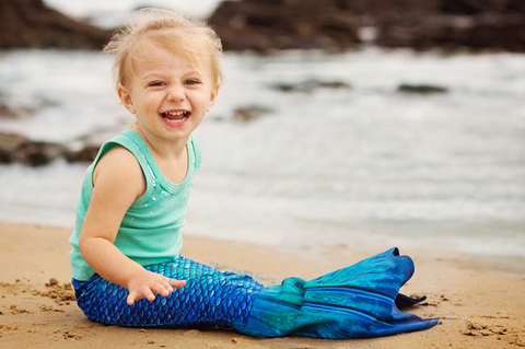 Premium Mermaid Tails for Toddlers and little kids photo photography