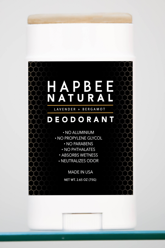 HAPBEE UNSCENTED DEODORANT - SOLD OUT!