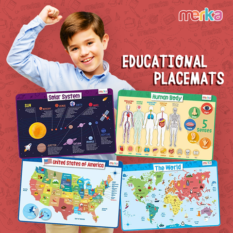 Educational Placemats - Set – merka