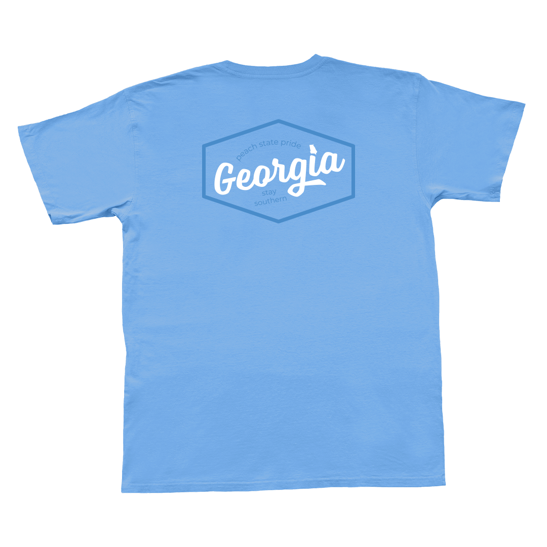 Georgia Script Patch Short Sleeve Tee