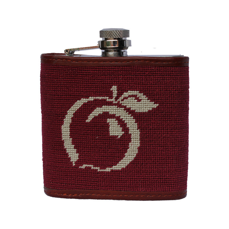 Smathers & Branson Needlepoint Duck Flask – Peach State Pride