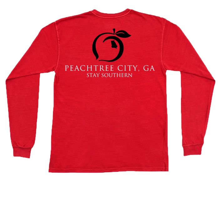 Peachtree City Hometown Tee Peach State Pride 1362