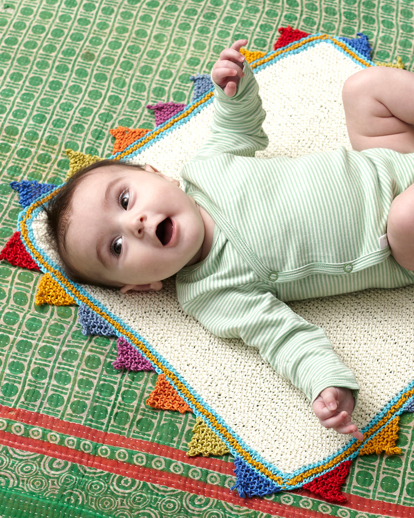 Bunting Baby Blanket