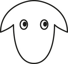 Sheep Head Template