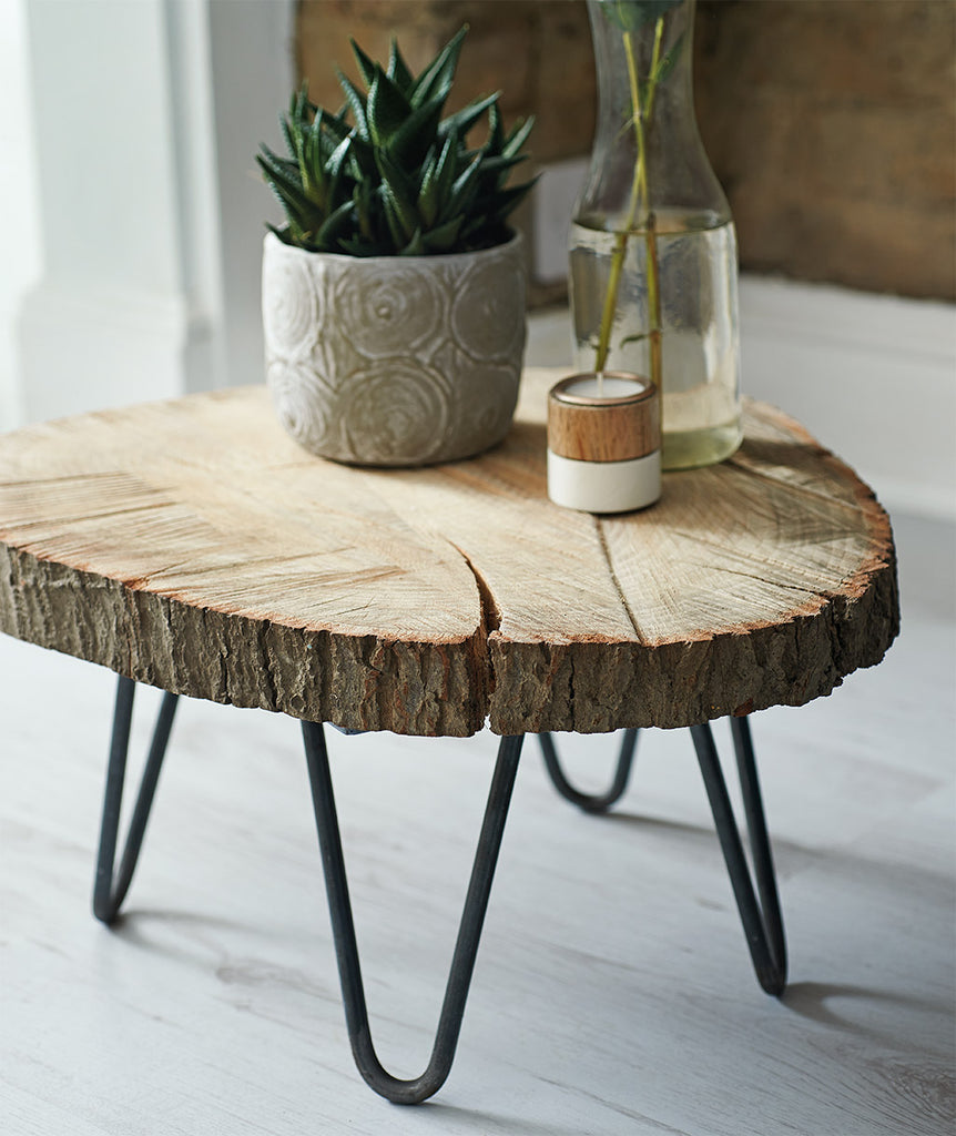 How to make a coffee table from a tree slab