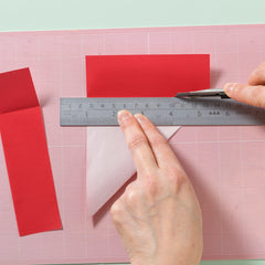 How to make an origami rose preparing the paper