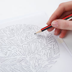 Paper cut winter wonderland step 1