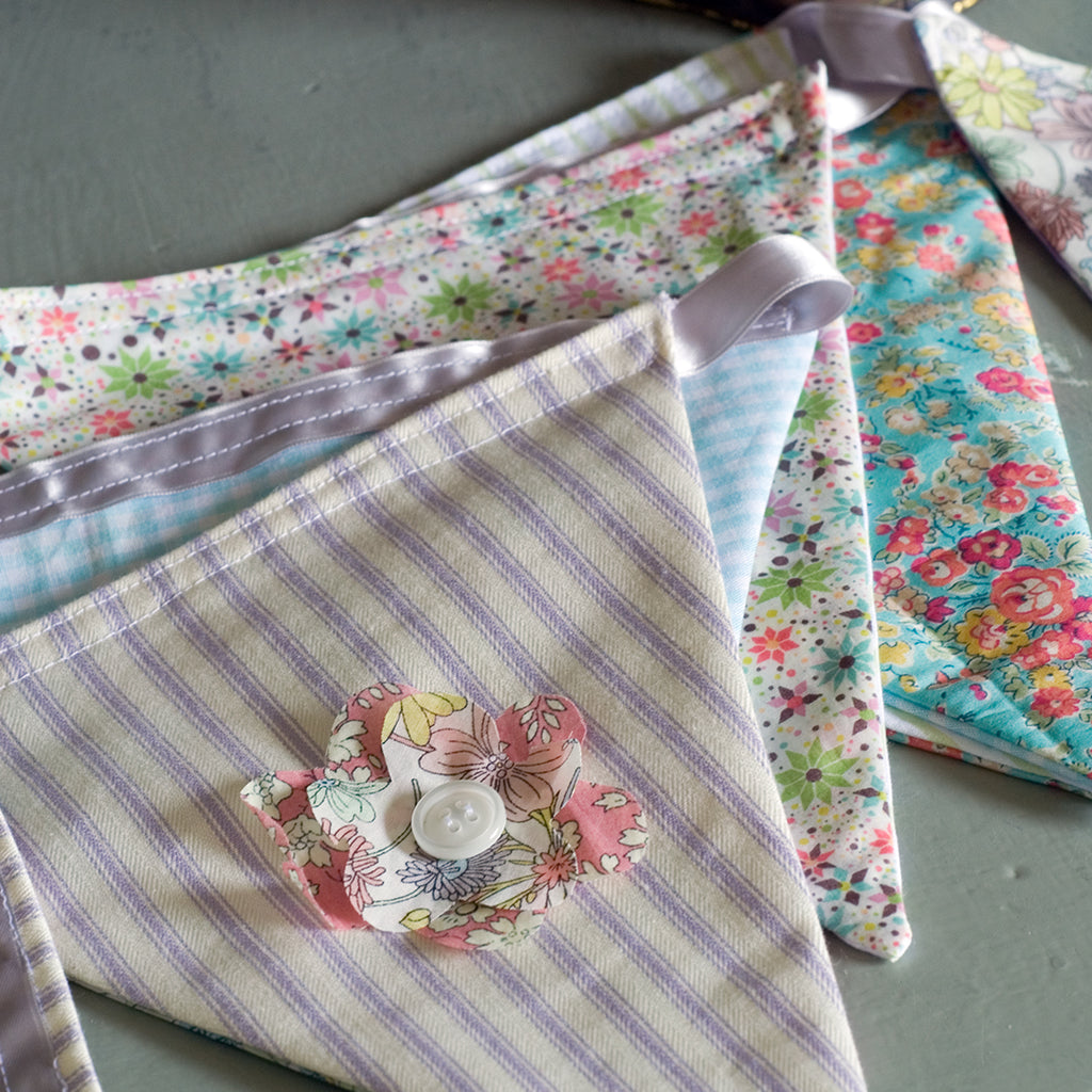 Learn to sew bunting