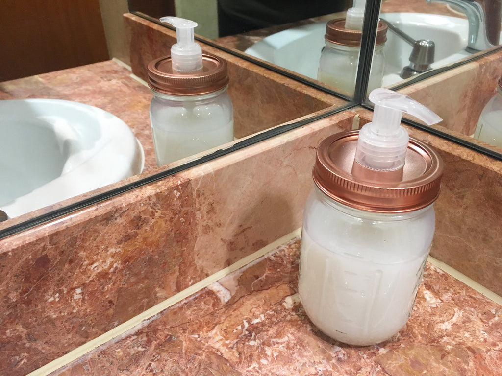 Mason Jar Soap Dispenser