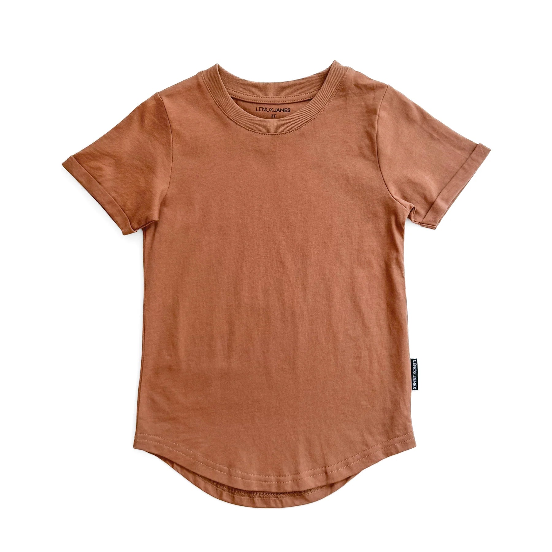 Lenox James Basic Tee || Rust Solar Buddies Canada