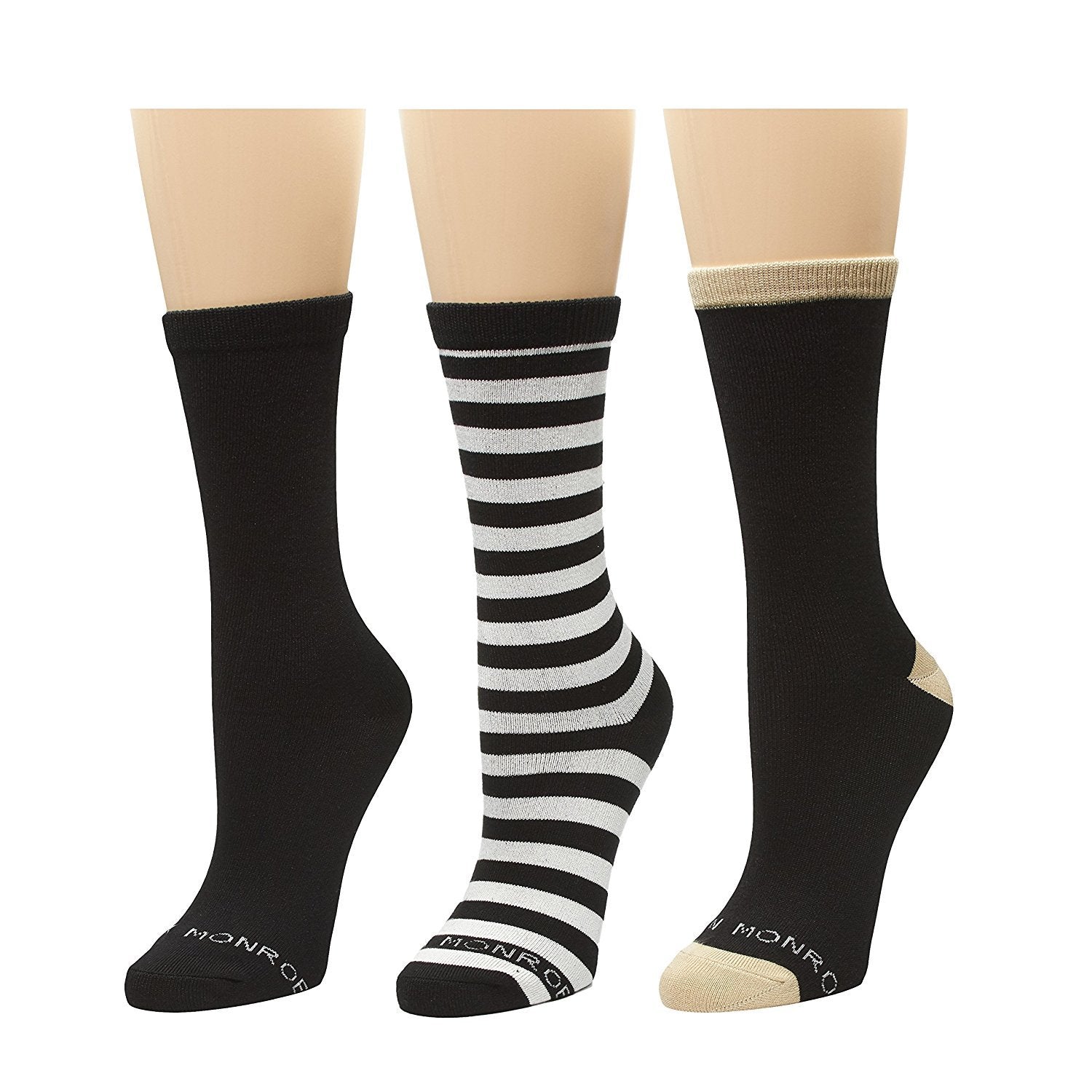 Marilyn Monroe Womens Ladies 6Pack Super Soft Pattern Crew Socks Multi –  Trendilize