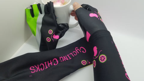 cycling chicks arm warmers