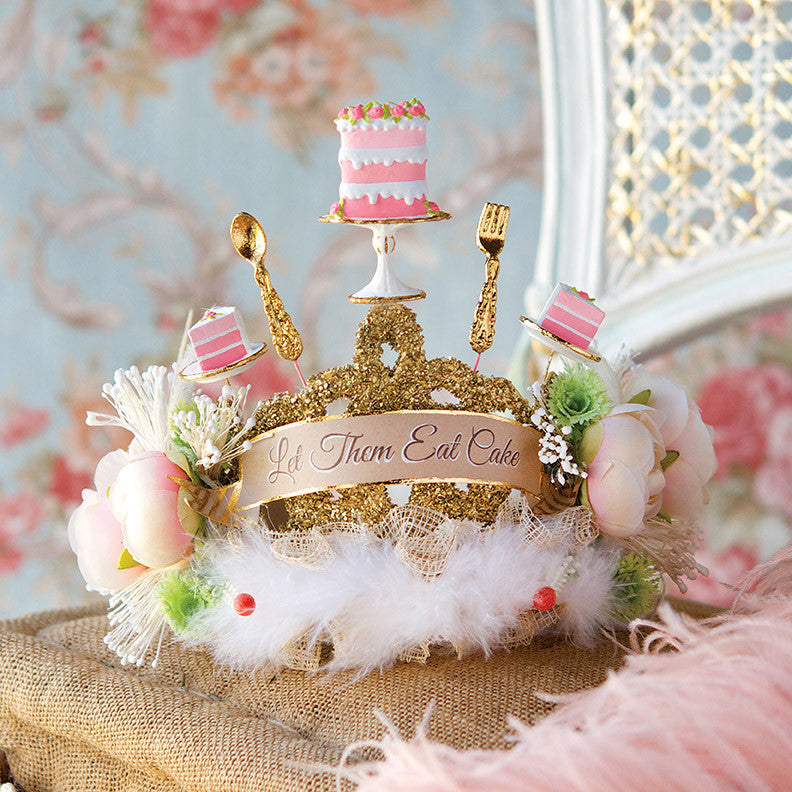 Let Them Eat Cake Tiara Glitterville Studios