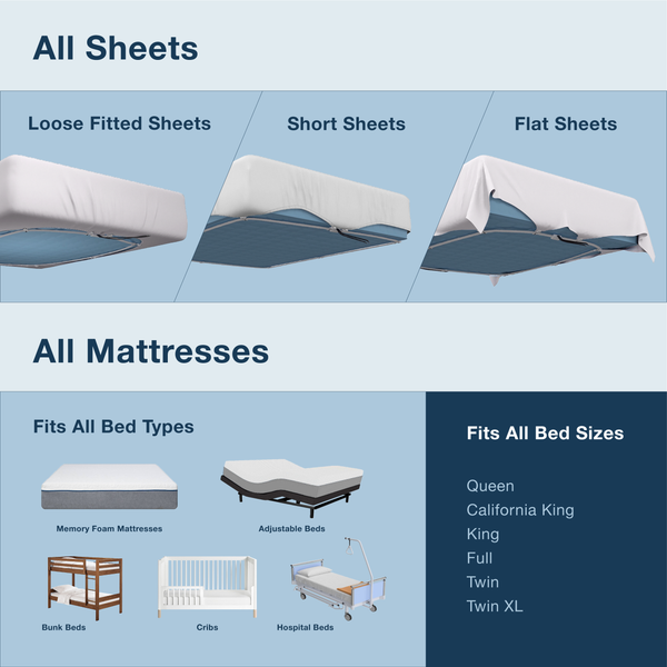 Bed Sheet Holder | Tightener | Extender | Fitted Sheet - Bed Scrunchie