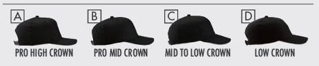 Ball Cap Profile Crown