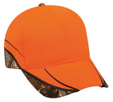 Blaze Cap with Camo Inserts on Visor and Crown