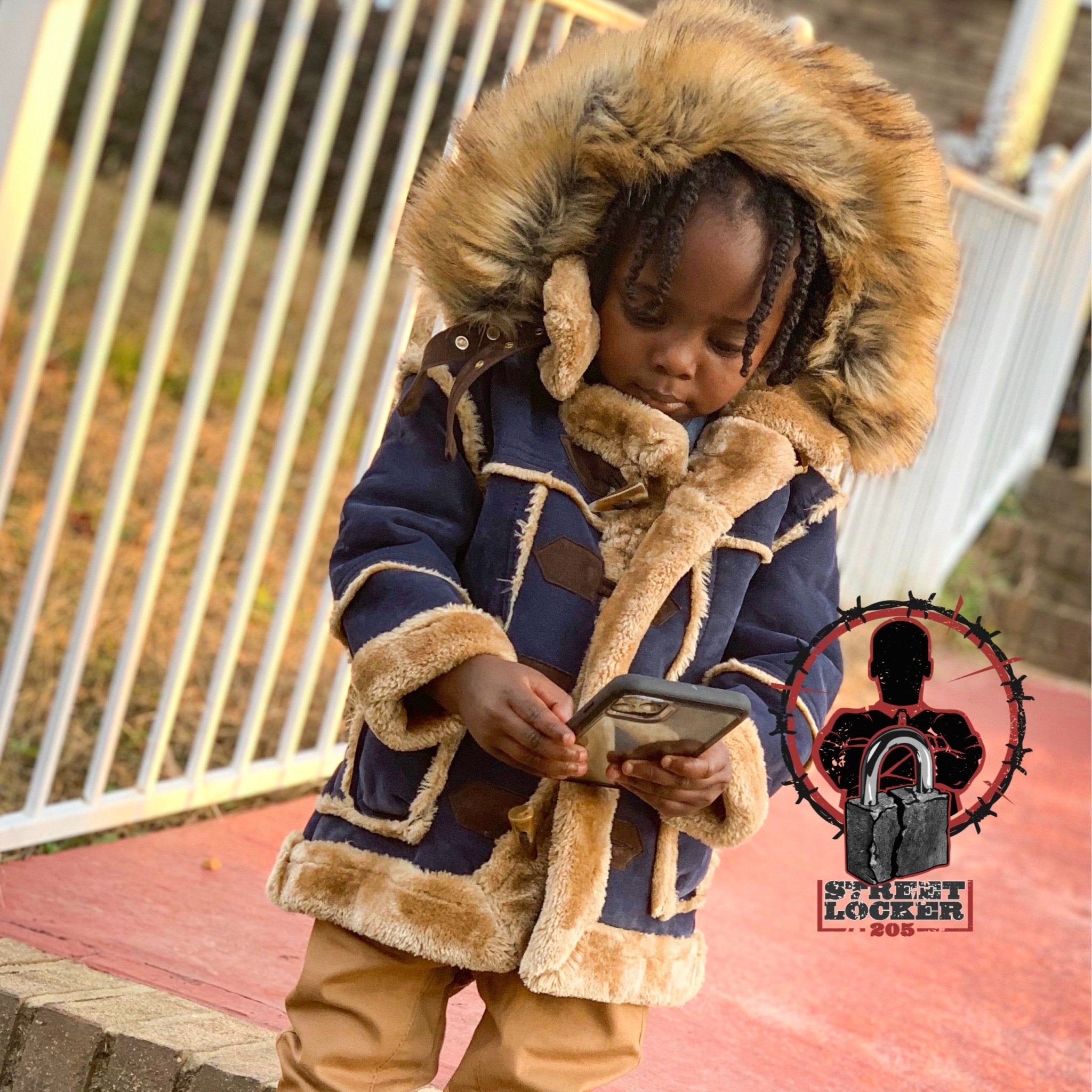 kids denali shearling jackets