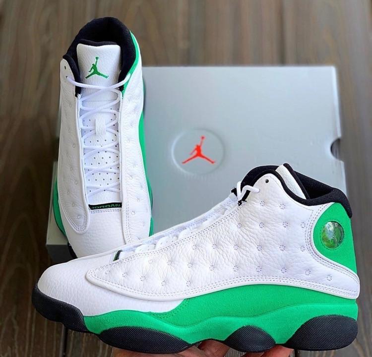 jordan 13 lucky green