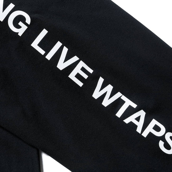 WTAPS - LXLXW / LS / COTTON 222ATDT-CSM12 - BLACK – HEADQUARTER