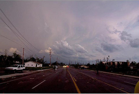 Clouds after the tornado