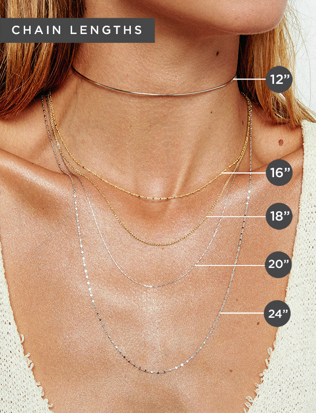 Chain Length Chart – Après Jewelry