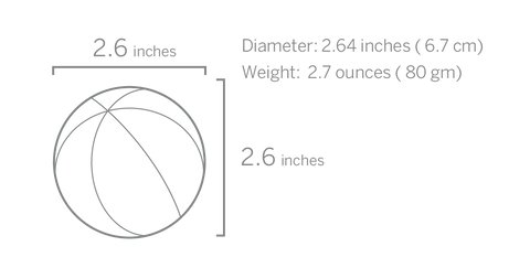 Massage Ball dimensions