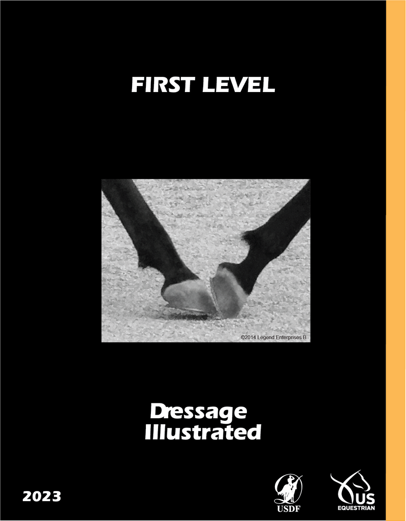 2023 USEF First Level Dressage Illustrated