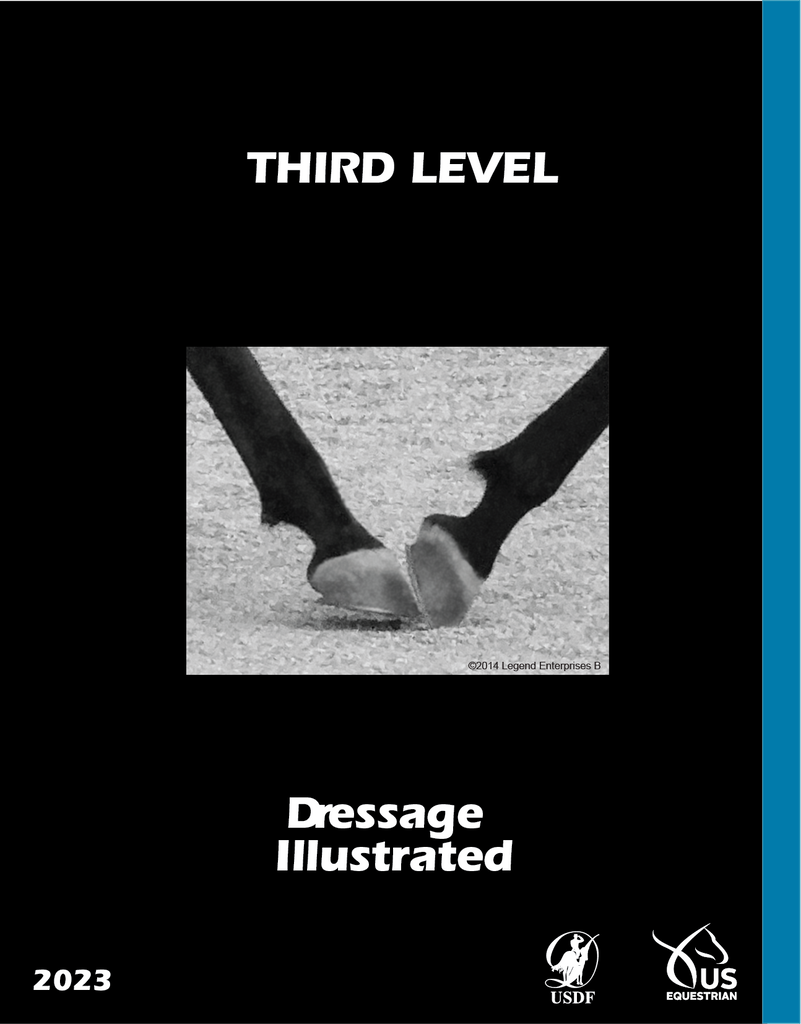 2023 USEF Third Level Dressage Illustrated