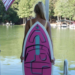 NautiCurl Pink Girls WakeSurf Board