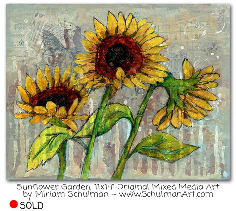 Sunflower Painting