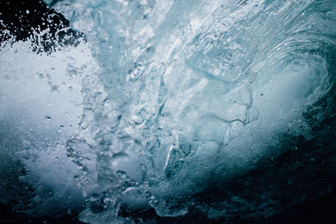 shaving with cold water