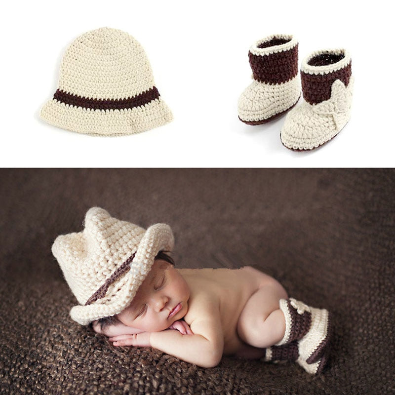 newborn baby cowboy outfit
