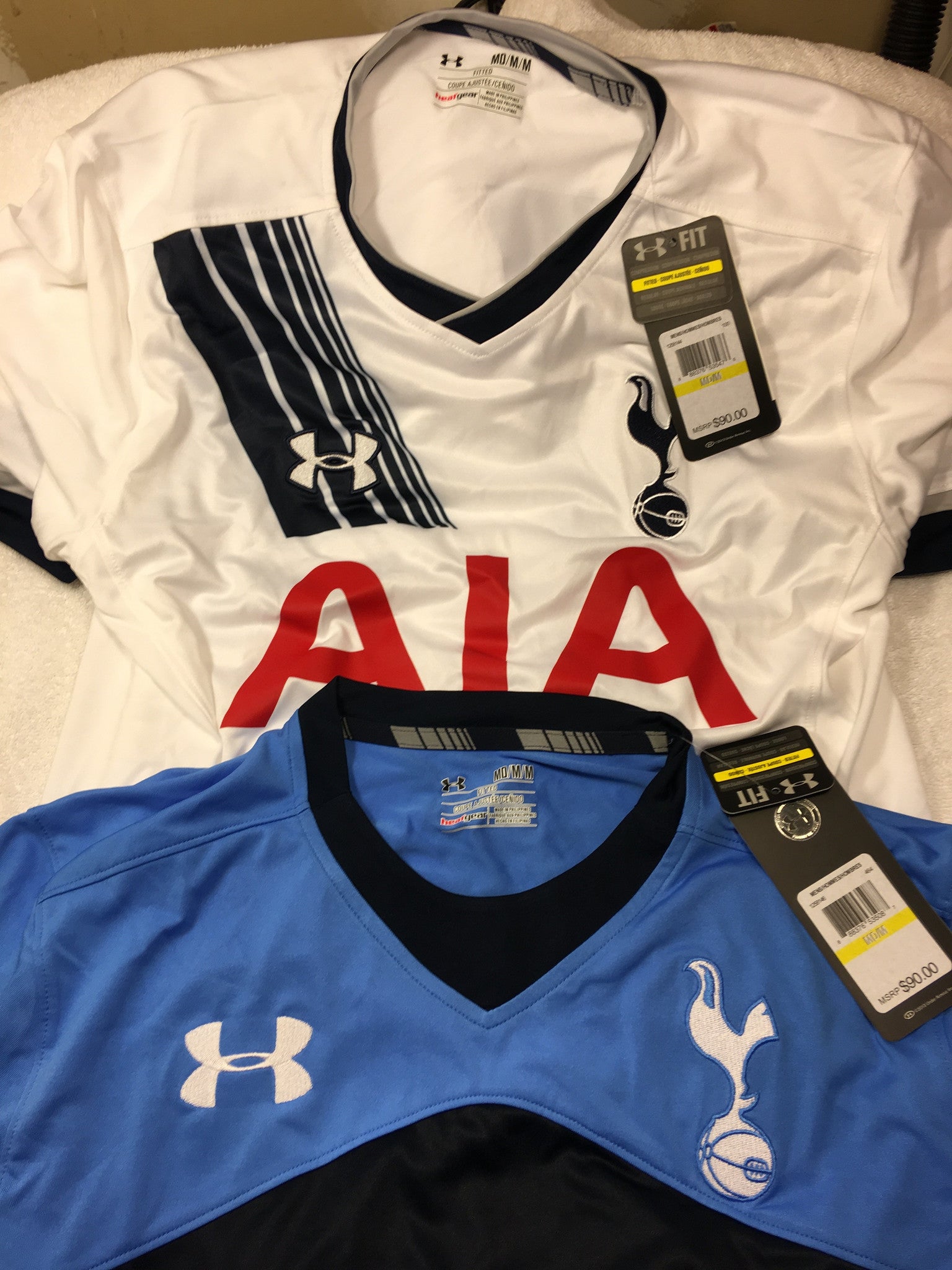 under armour tottenham jersey