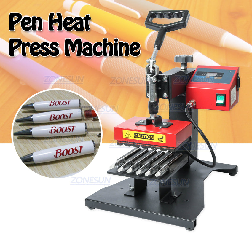 ZONESUN Pen Heat Printing Machine