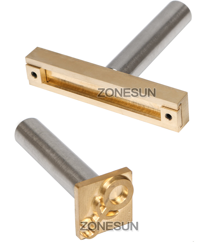 ZONESUN Stainless Steel Hammering Handle for Leather Emboss