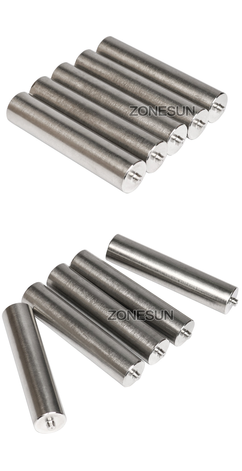 ZONESUN Stainless Steel Hammering Handle for Leather Emboss