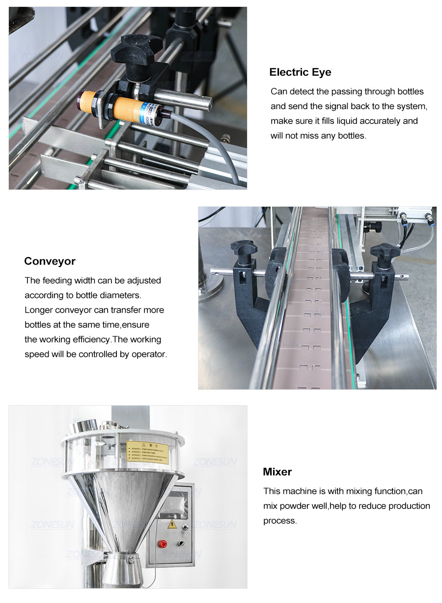 ZONESUN ZS-FM1A Automatic Powder Filling Machine