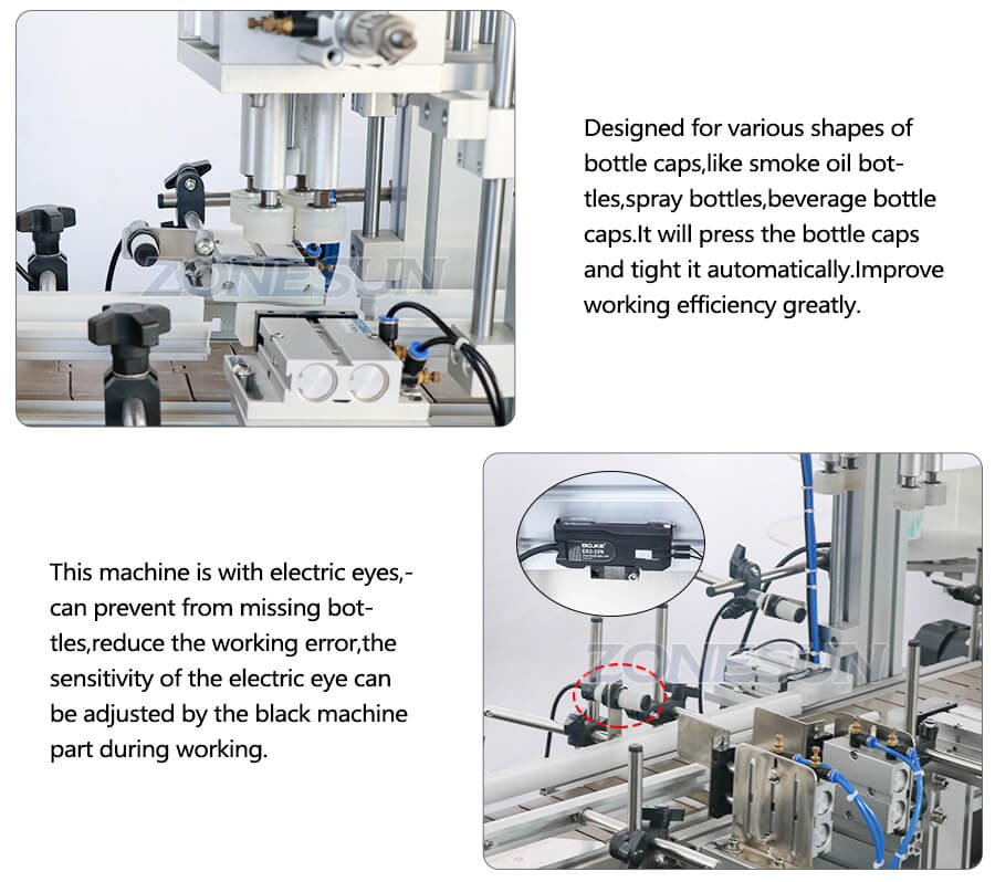 Details of ZS-FAL180F1 Desktop Powder Filling Line