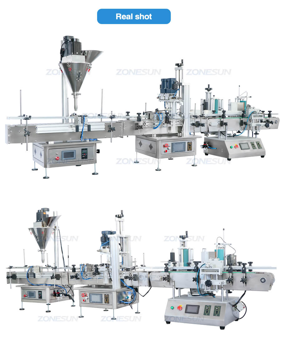 ZS-FAL180F1 Desktop Powder Filling Line